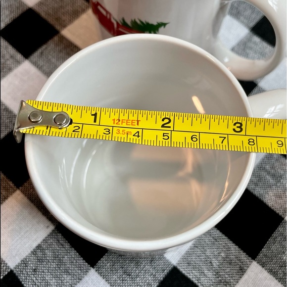 ⤵️ DesignPAC Red truck Mugs Set of 2 with faux whipped cream - Picture 10 of 15